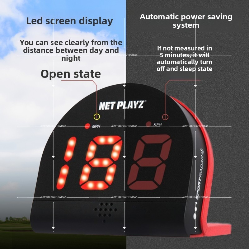 Badminton Velocity - Professional Multi-Sport Radar Speed Gun: Accurate