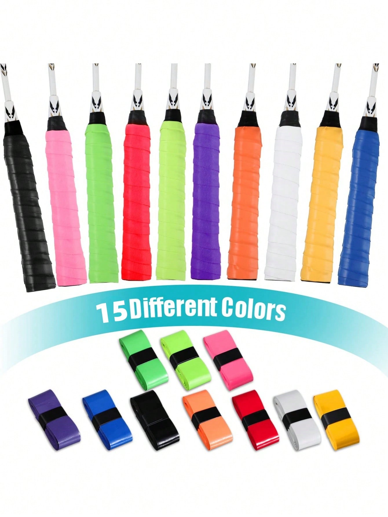 Badminton Rules - PU Tennis Badminton Overgrip Dry sweat-absorbent
