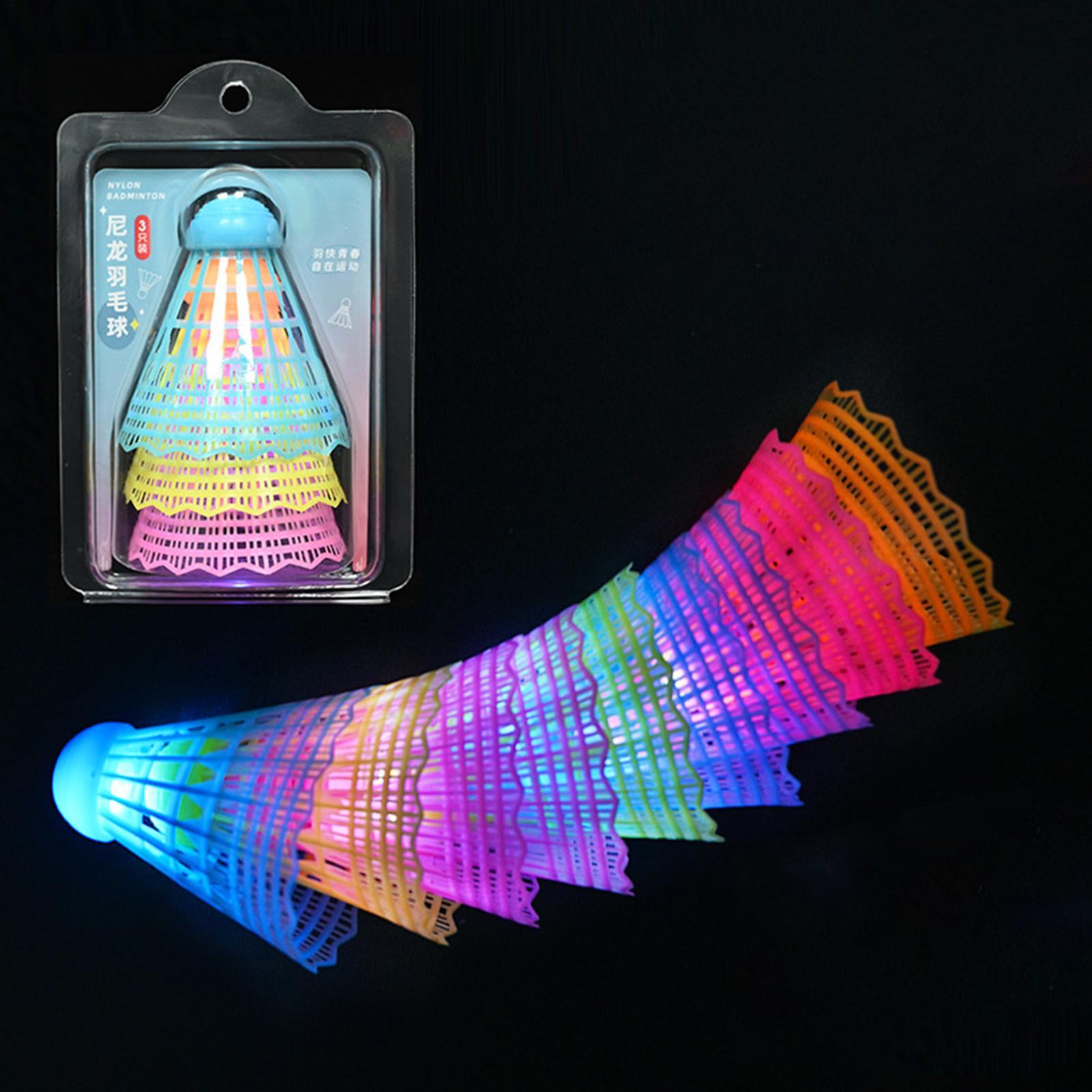 3Pcs LED Badminton Ball Glowin - Badminton League review and price