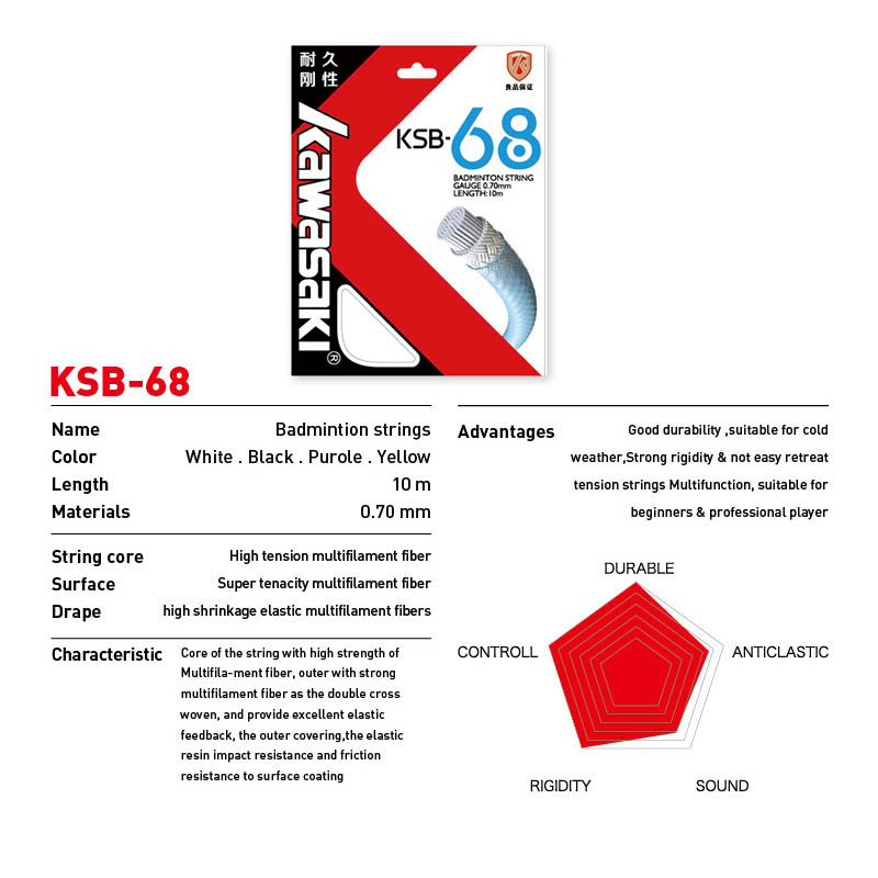 Kawasaki Professional Badminto - Badminton Yonex String review and price