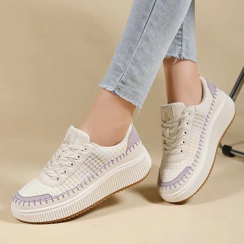 Brown Shoes Woman Flats Autumn - Badminton News review and price