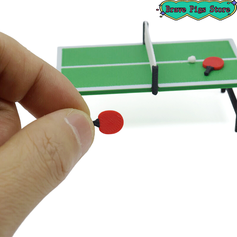 1:12 Miniature Table Tennis Ra - Badminton League review and price