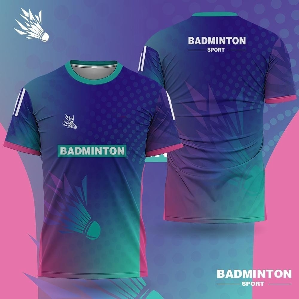 Men's Badminton Clothing Gradi - Badminton Logo review and price
