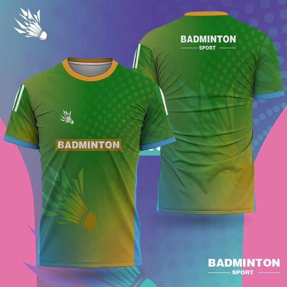 Men's Badminton Clothing Gradi - Badminton Logo review and price