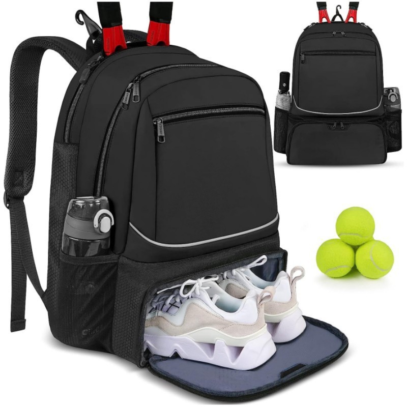 Large Capacity Tennis Backpack - Badminton Equipment review and price