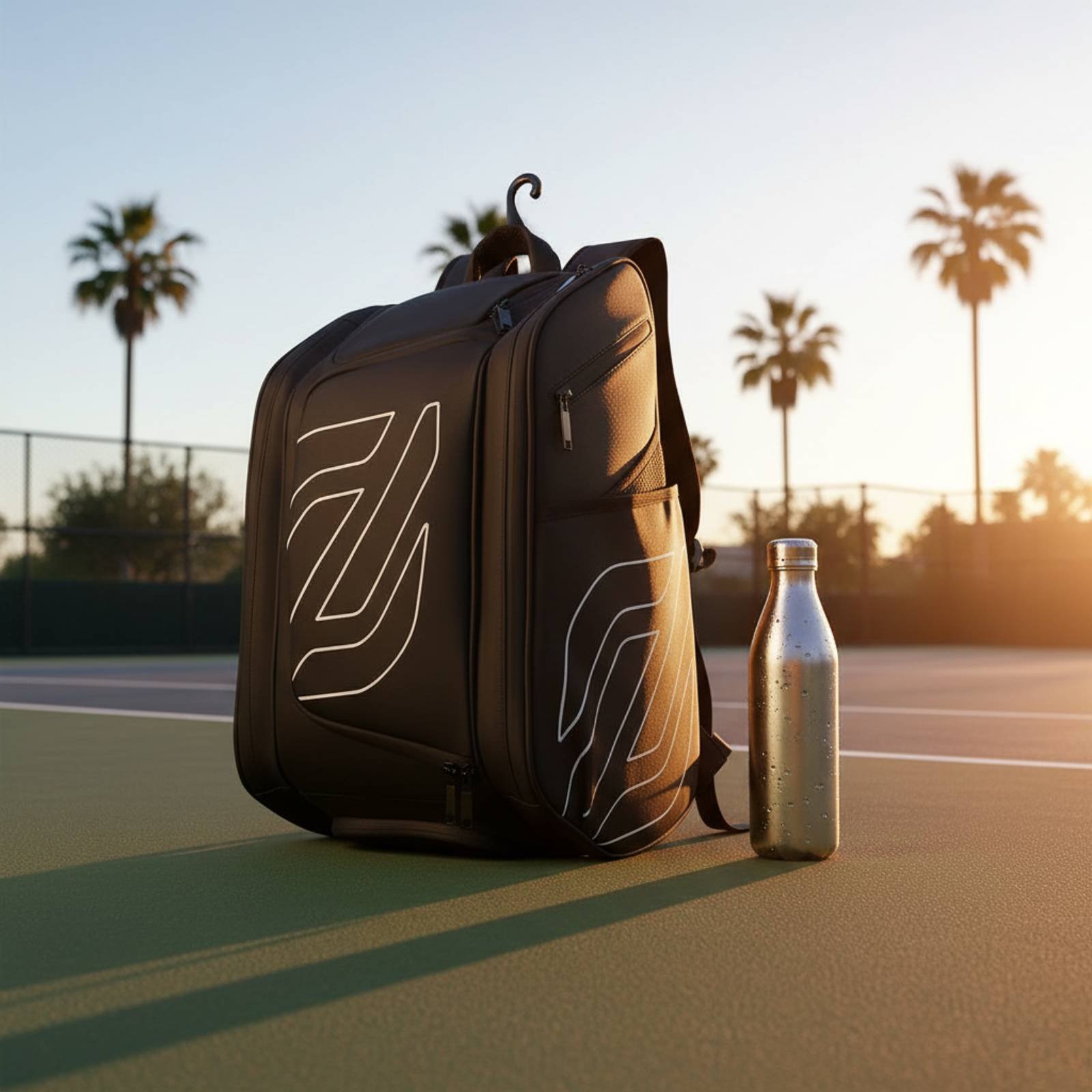 Pickleball Backpack Side Pocke - Badminton Equipment review and price