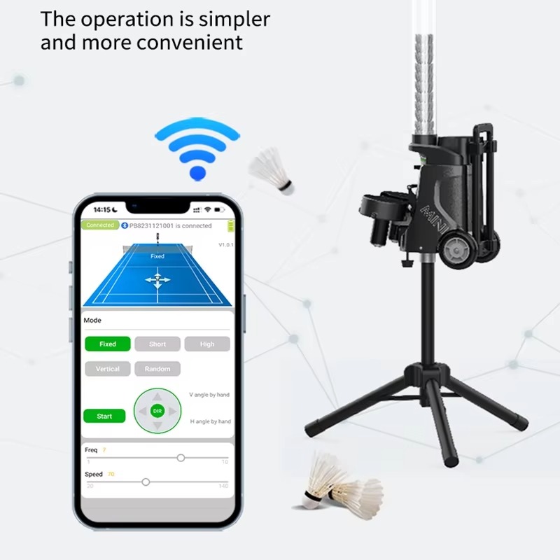 Intelligent Badminton Feeder S - Feeder Machine Badminton review and price