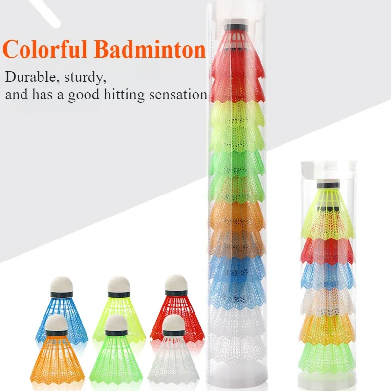 12 Pcs/Set Colorful Shuttlecoc - Badminton League review and price