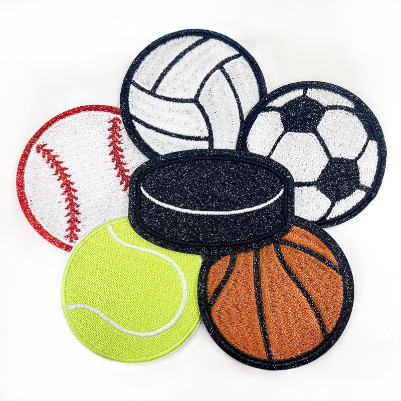 Glitter Sports Baseball Soccer - Badminton Logo review and price